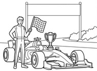 Disegno da colorare Pilota