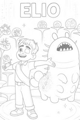 Disegno scaricabile - Elio e Glordon - Elio