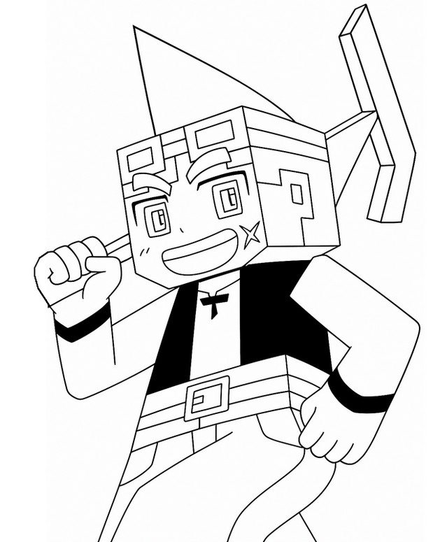 Coloring page Nico White