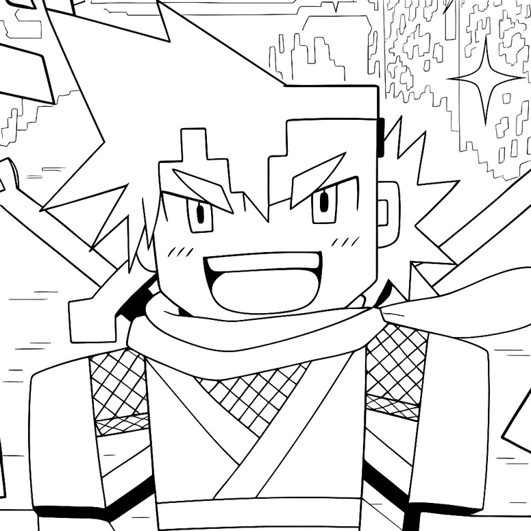 Coloring page Yamabuki