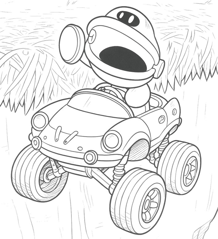 Coloriage Shy Guy