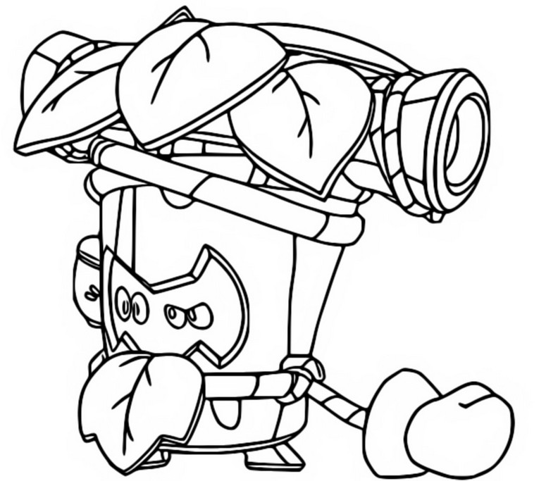 Desenho para colorir Trunk