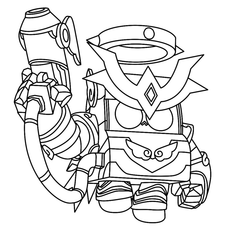 Coloring page Ascended 8-Bit