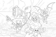 Yazdırılabilir boyama - Demonic Skins - Brawl Stars - Melekler ve şeytanlar 2025