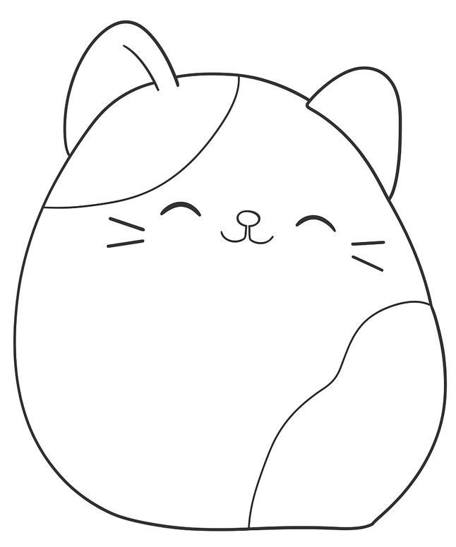 Coloring page Cam the cat