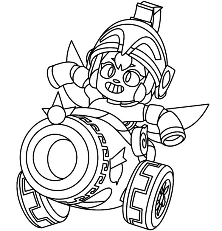 Dibujo para colorear ICARUS BONNIE