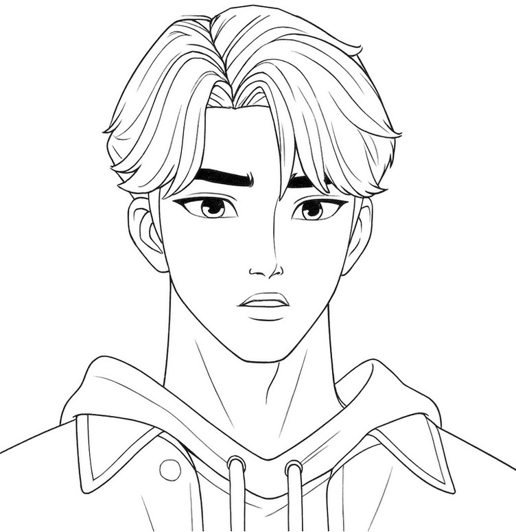 Dibujo para colorear Jinu
