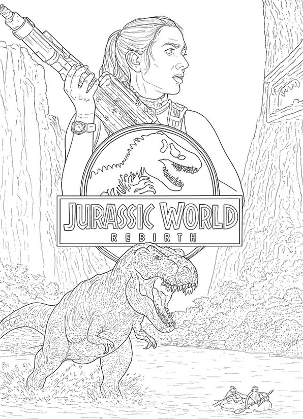 Coloring page Poster