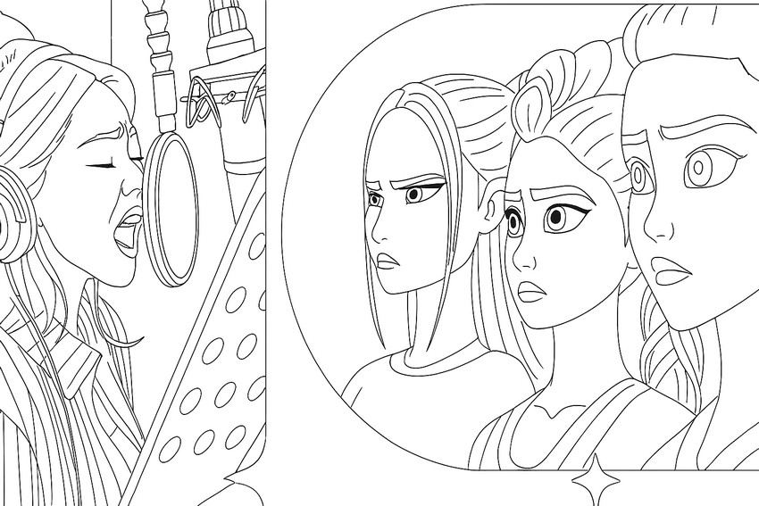 Disegno da colorare Takedown - TWICE