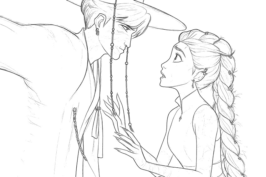 Coloriage Rumi & Gwi-Ma