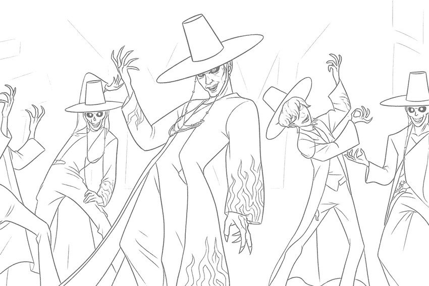 Coloriage Saja Boys