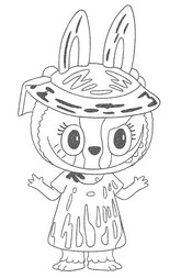 Dibujo gratuito - Art Pop - Labubu