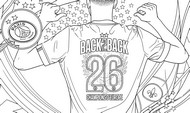 Billede til farvelægning - Back-to-Back - UEFA Champions League 2026