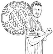 Boyanacak resim - Josip Stanišić - UEFA Şampiyonlar Ligi 2025-2026