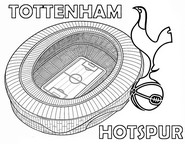 Darmowa kolorowanka - Tottenham Hotspur - Premier League