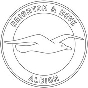 Kolorowanka do druku - Brighton - Premier League