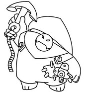 Inkleurbare afbeelding - Supercell ID - Brawl Stars x Subway Surfers