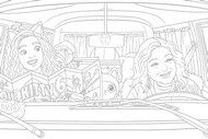Nedlastbar tegning - Gabby & Gigi - Gabbys Dukkehus: Filmen