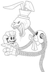 Coloriage gratuit - La marionnette captive - Finding Frankie