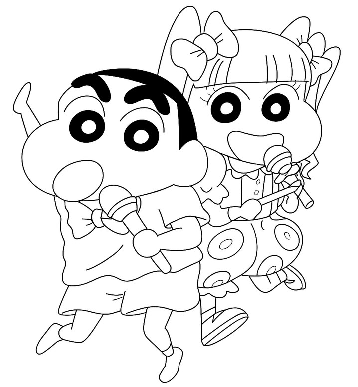 Image to color - Ai-chan - Crayon Shin-chan