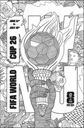 Disegno scaricabile - New York, città ospitante - Coppa del Mondo FIFA 2026