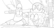 Image to color - On an adventure - The SpongeBob Movie - Search for SquarePants