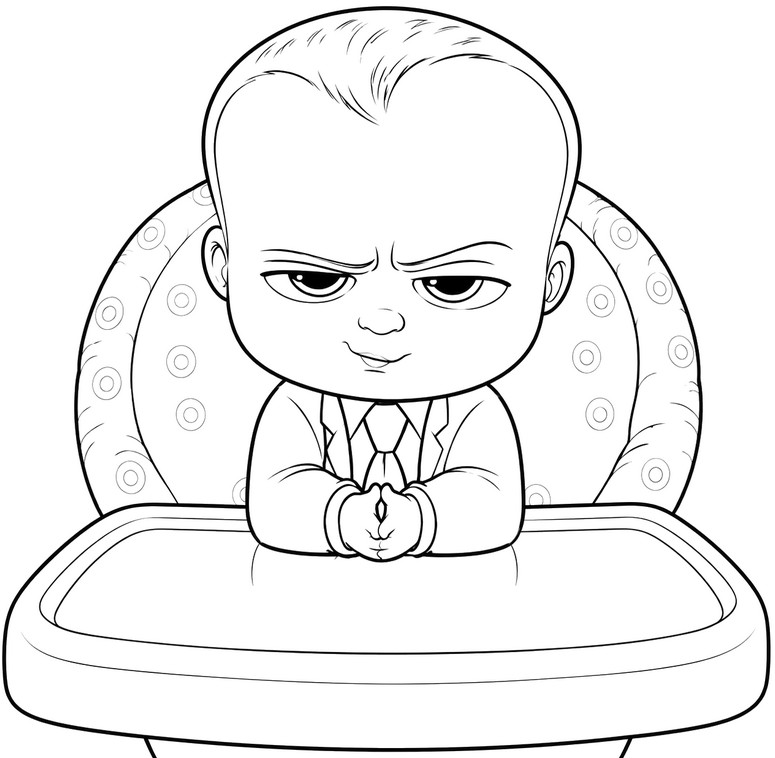 Desenho para colorir Netflix 2026 - O Poderoso Chefinho