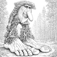 Downloadable coloring - Brr Brr Patapim - Brainrot