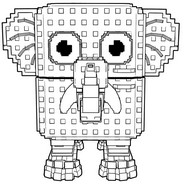 Coloriage à télécharger - Elefanto Frigo - Roblox - Steal a Brainrot