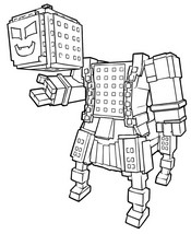 Image à colorier - Headless Horseman - Roblox - Steal a Brainrot