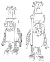 Dibujo para imprimir - Ketchuru & Musturu - Roblox - Steal a Brainrot