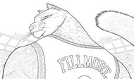 Free coloring page - Fillmore - Goat