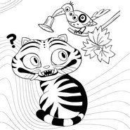 Printable coloring - Derpy - Kpop Demon Hunters - Storybook