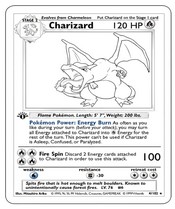 Gratis farvelægningsark - 1st Edition Base Set Charizard 4 - De dyreste Pokémon-kort