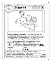 Farvelægningsside - Commissioned Presentation Blastoise Galaxy Star Holo - De dyreste Pokémon-kort