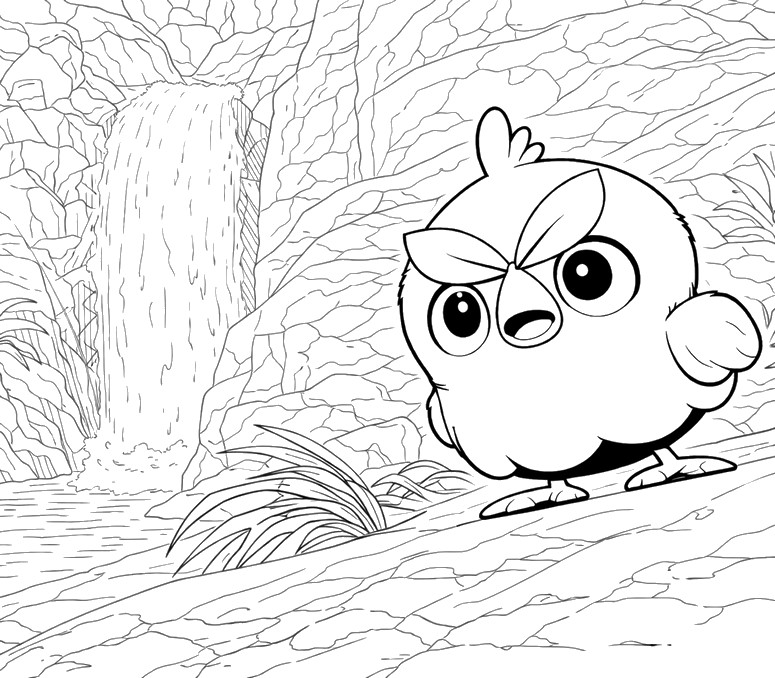 Bild zum Ausmalen - Augenbrauen - Pokémon Wind und Welle