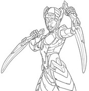 Disegno da stampare - L'Ordine - Fortnite Scontro finale