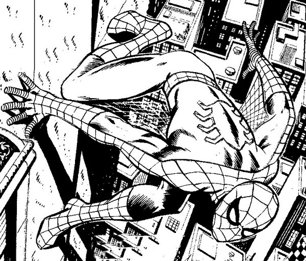 Coloring page Spiderman
