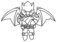 Printable coloring - Dragrom - Brawl Stars - Dragons and Faeries