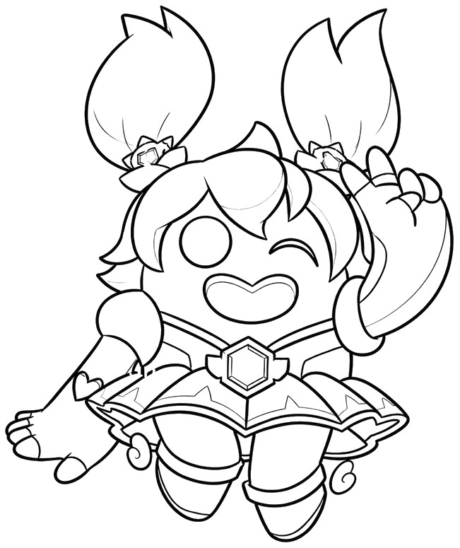 Drawing to color - Starr Patrol Spike - Brawl Stars - Starr Patrol