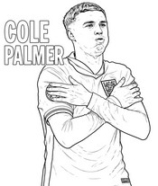 Image to color - Cole Palmer - England football team 2026
