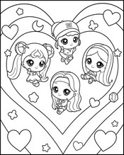 Disegno gratuito - Aespa - Kpop Chibi