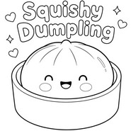 Disegno Da Colorare Squishy Dumpling Ravioli Morbidi Impilati 6 Disegno Da Colorare Squishy Dumpling Ravioli Morbidi Impilati 6