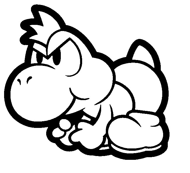 Coloriage Yoshi