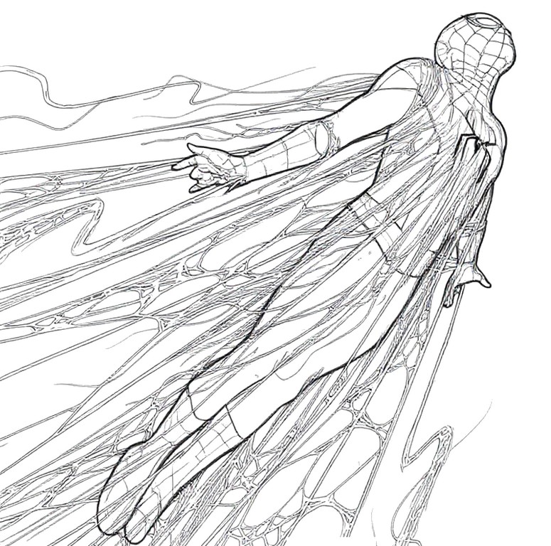 Image to color - The canvas - Spider-Man: Brand New Day