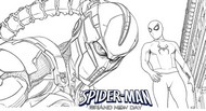Free coloring page - Scorpion - Spider-Man: Brand New Day