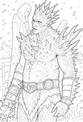 Desenho para imprimir - Spikor - Mestres do Universo