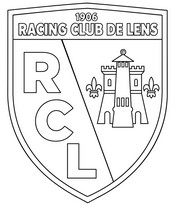 Dessin à colorier - Logo - RC Lens