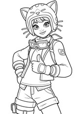 Dibujo descargable - M1chiTr1unfos - Fortnite Glitch