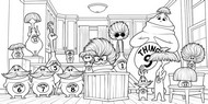 Downloadable coloring - The Things family - The Cat In The Hat 2026